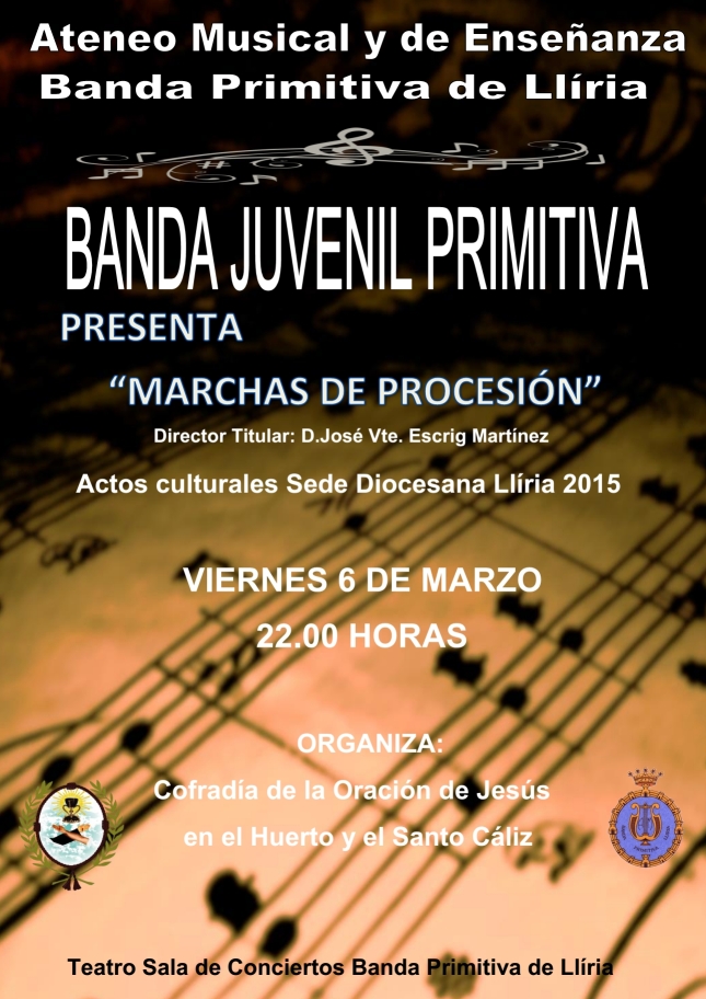 Concierto "Marchas de Procesión" por la Banda Juvenil Primitiva